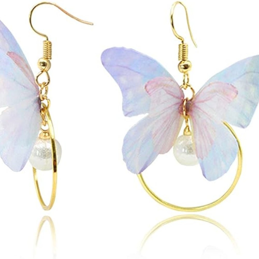 ZARA Butterfly Wing Earrings
